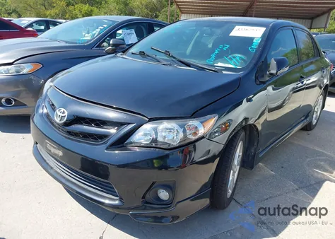 2011 Toyota Corolla S from USA, damaged, VIN 2T1BU4EE8BC748965